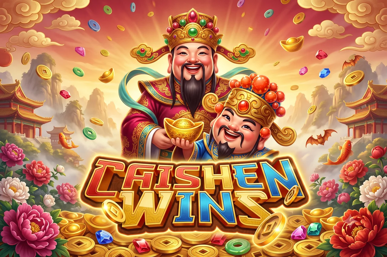 Caishen Wins – สล็อตอาแปะสีพาสเทล เปลี่ยนภาพจำสล็อตจีนสีแดง-ทอง